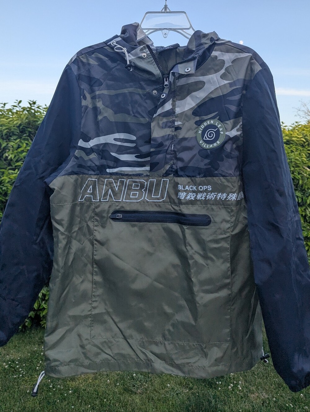 Naruto ANIME Camouflage Windbreaker Jacket